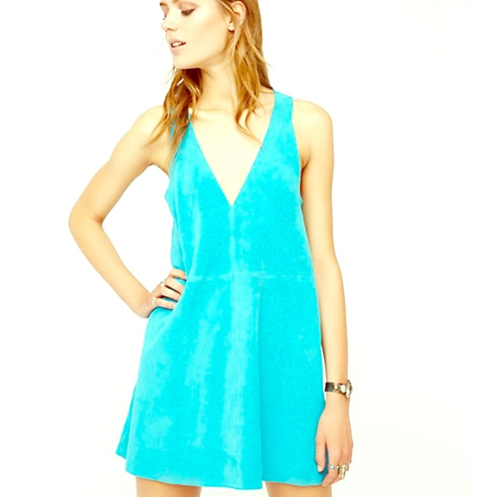 NWT Free People suede dress
